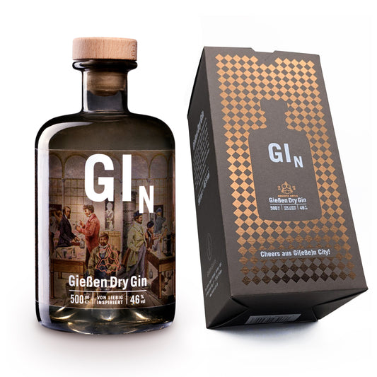 Gießen Dry Gin (500 ml) inkl. Geschenk-Box