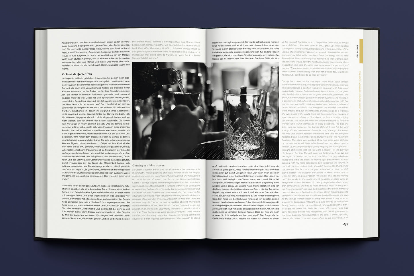 BUNDLE: Buch "Gin Inside – Collector’s Edition“ und 500 ml Gießen Dry Gin